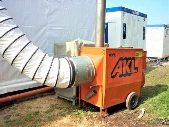 Fassadenbeheizungsgerät