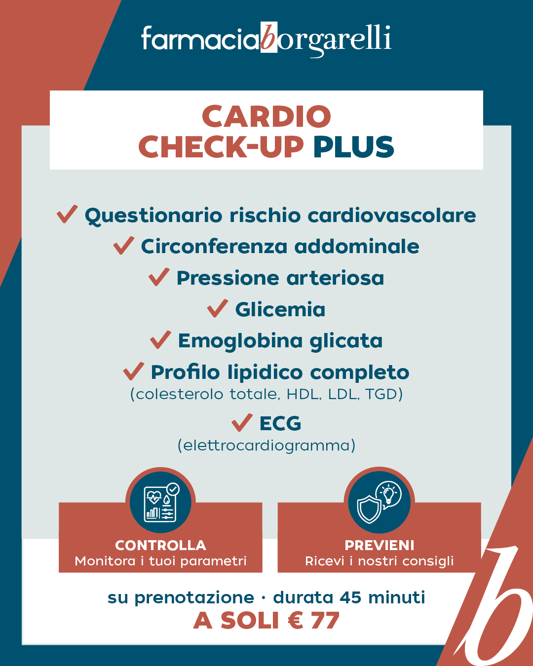 Manifesto promozionale per Detox Check Up Plus