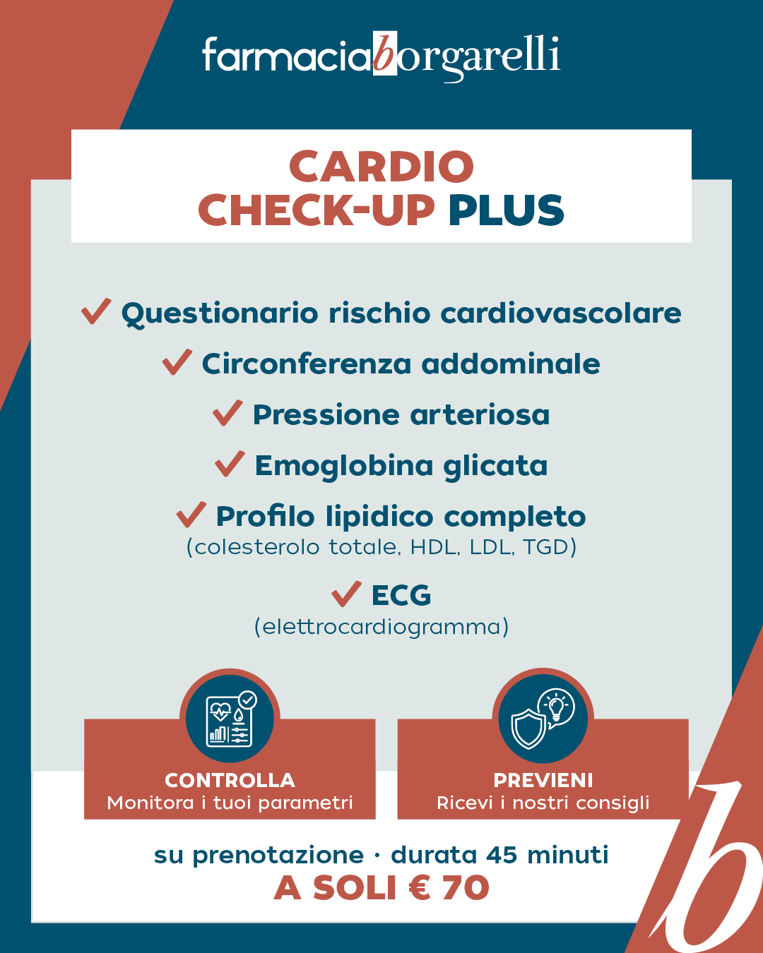 Manifesto promozionale per Detox Check Up Plus
