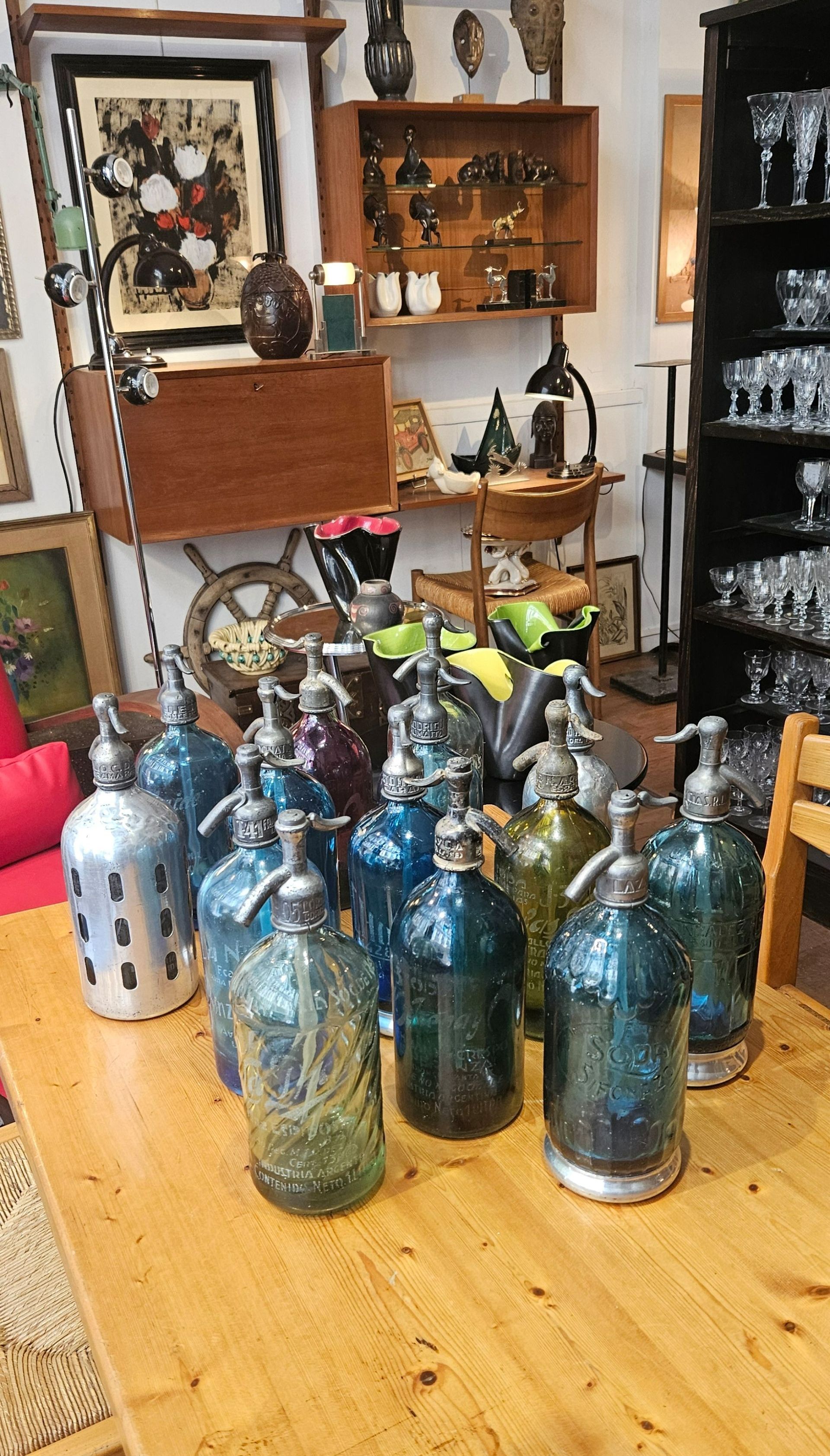 Des bouteilles anciennes
