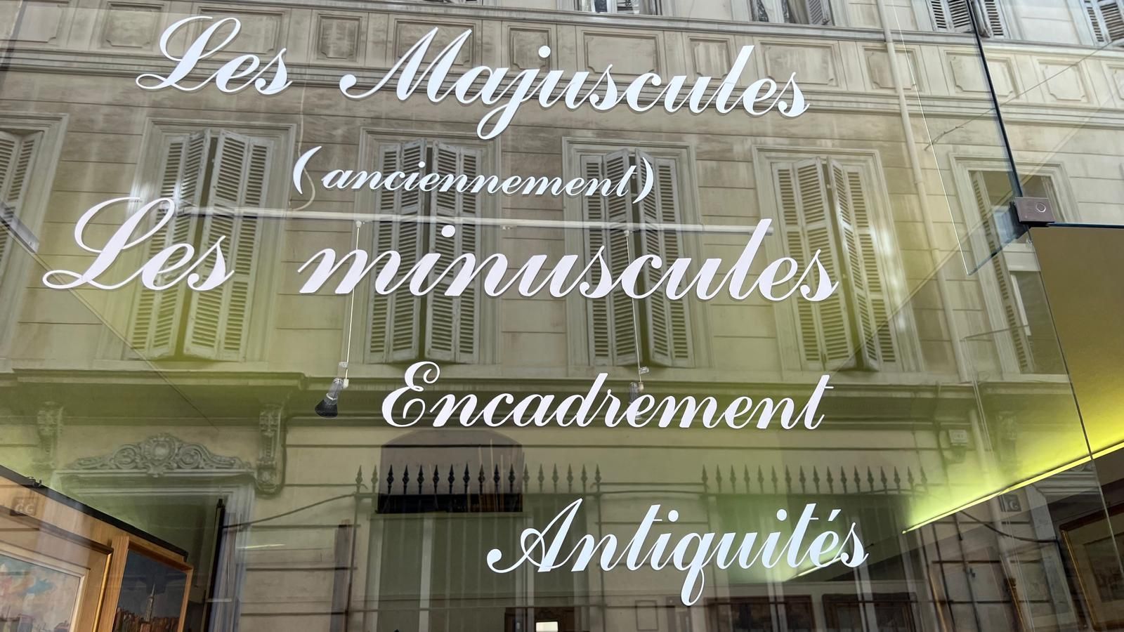 Devanture du magasin