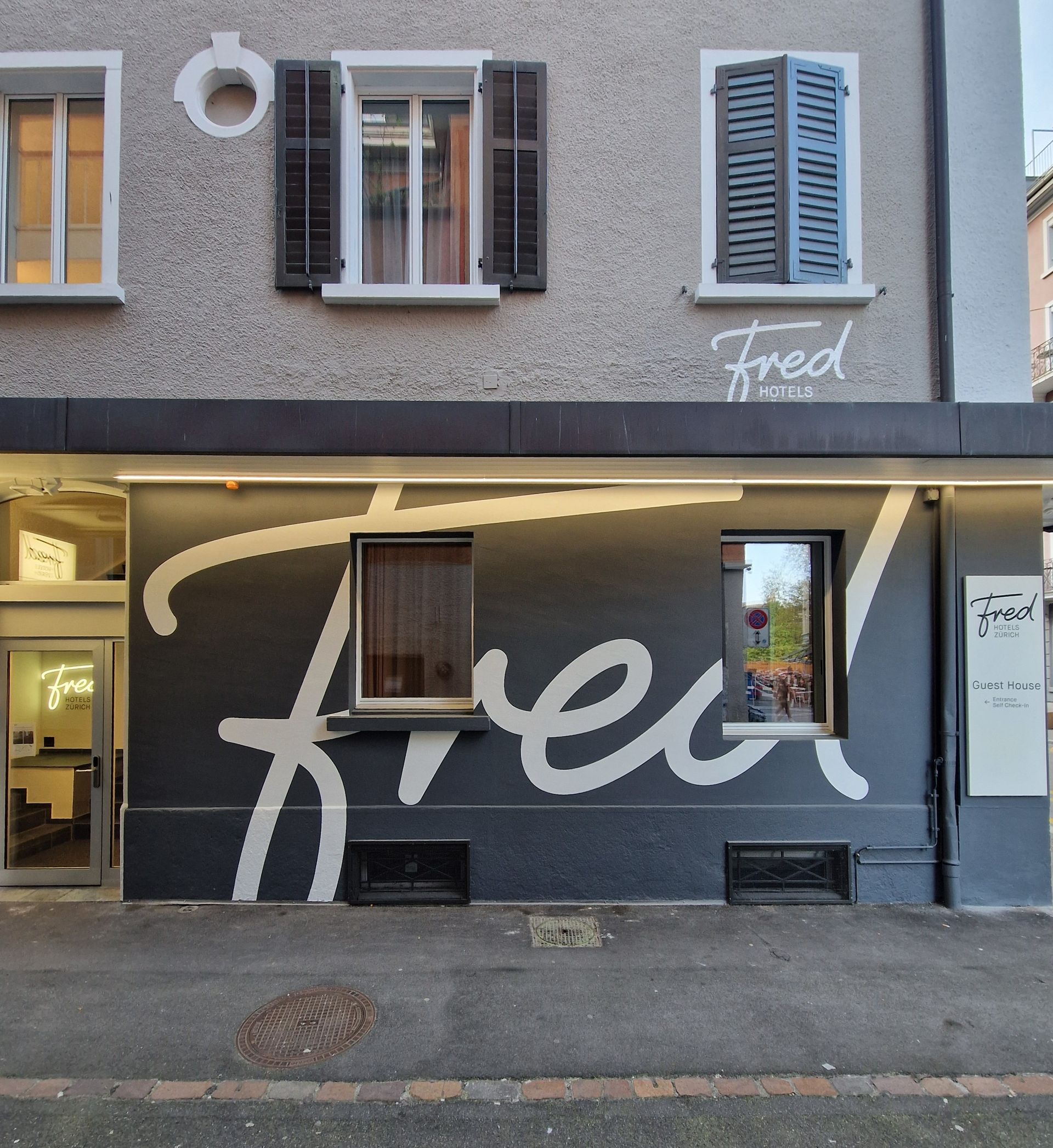 Fassadenlogo - ABC reklame centrale - Zürich Altstetten