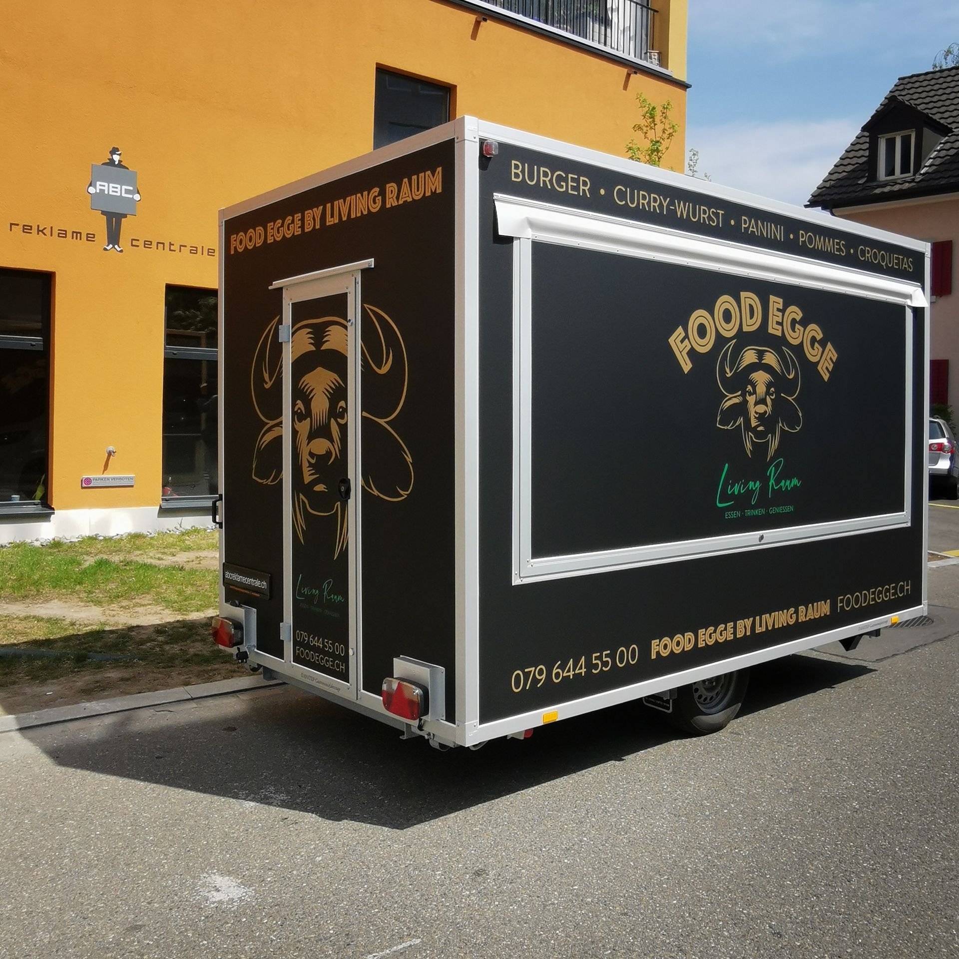 Foodtruck Beschriftung - ABC reklame centrale - Zürich Altstetten