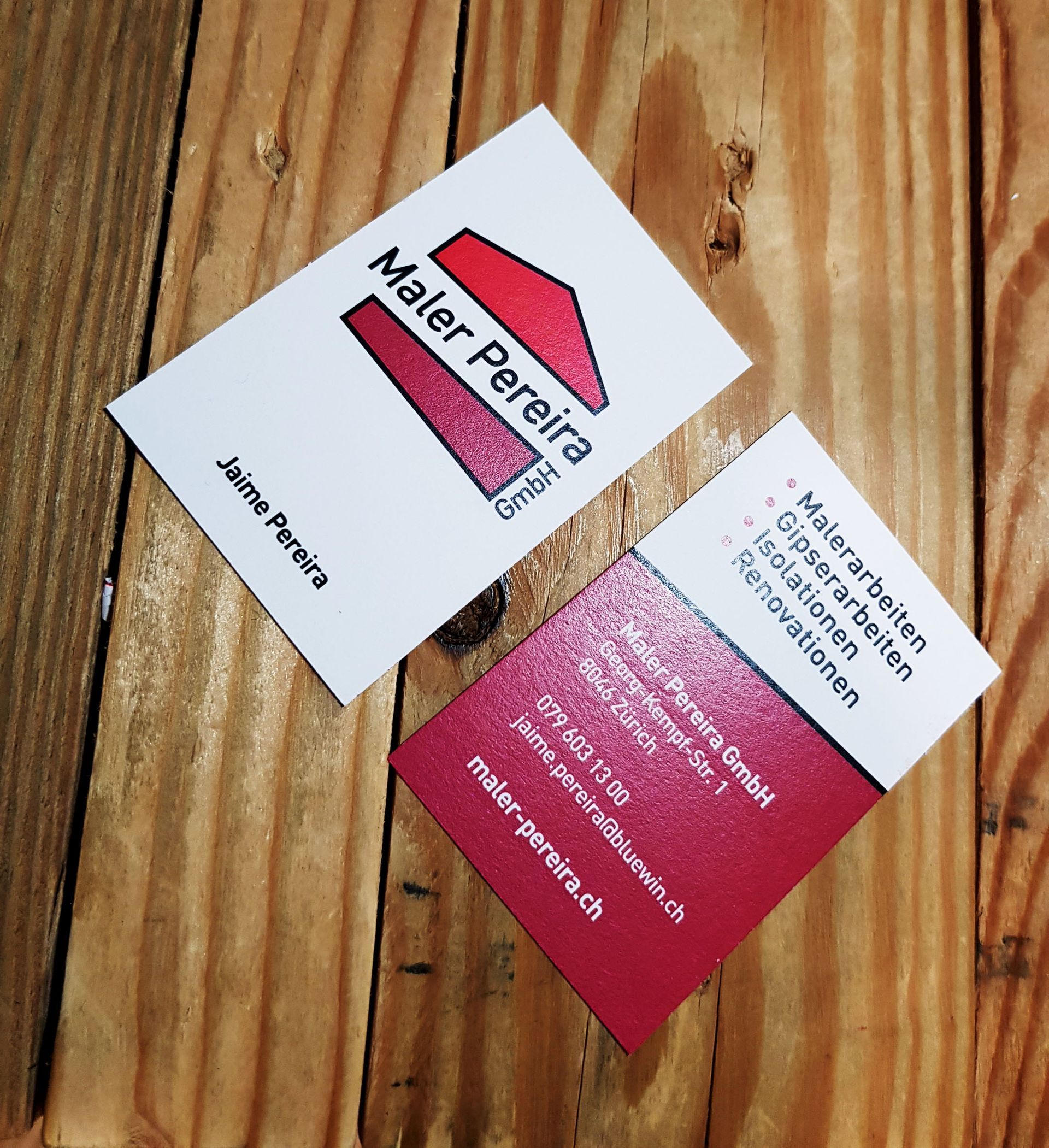 Visitenkarten Druck - ABC reklame centrale - Zürich Altstetten