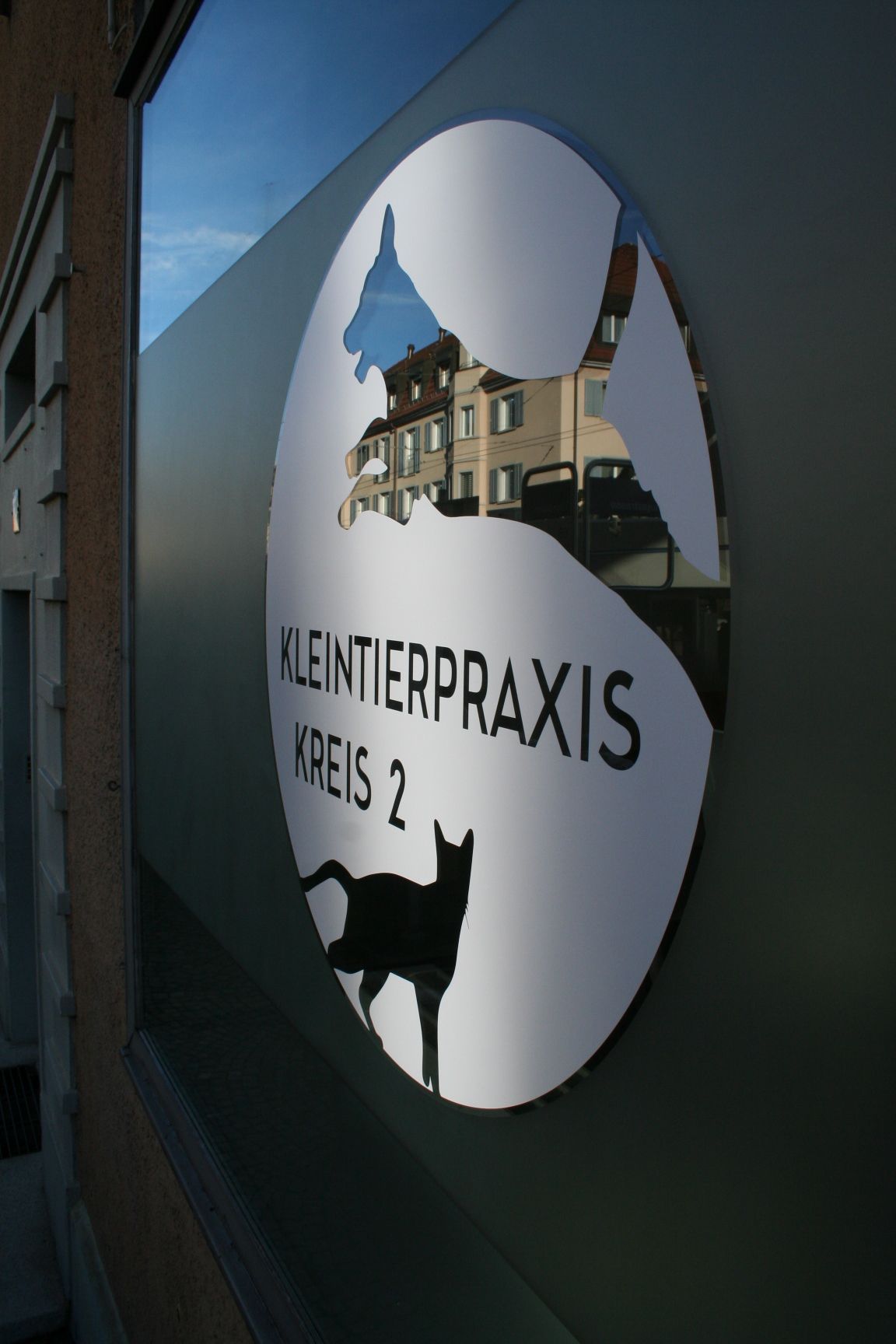 Schaufensterbeschriftung - ABC reklame centrale - Zürich Altstetten