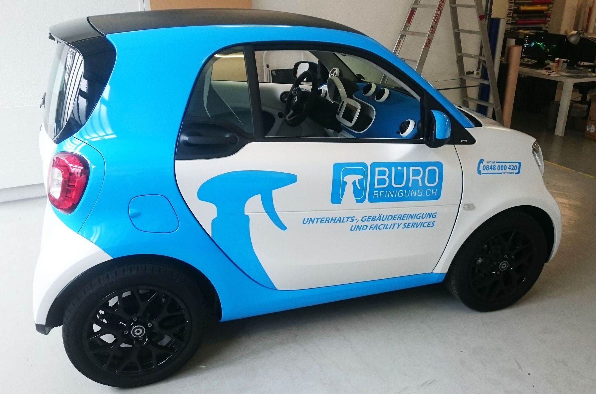 Fahzrzeug Teil- und Vollverklebungen - ABC reklame centrale - Zürich Altstetten