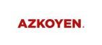 Logotipo rojo de AZKOYEN sobre fondo blanco