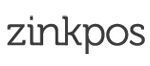 Texto “zinkpos” en minúsculas negras sobre fondo blanco