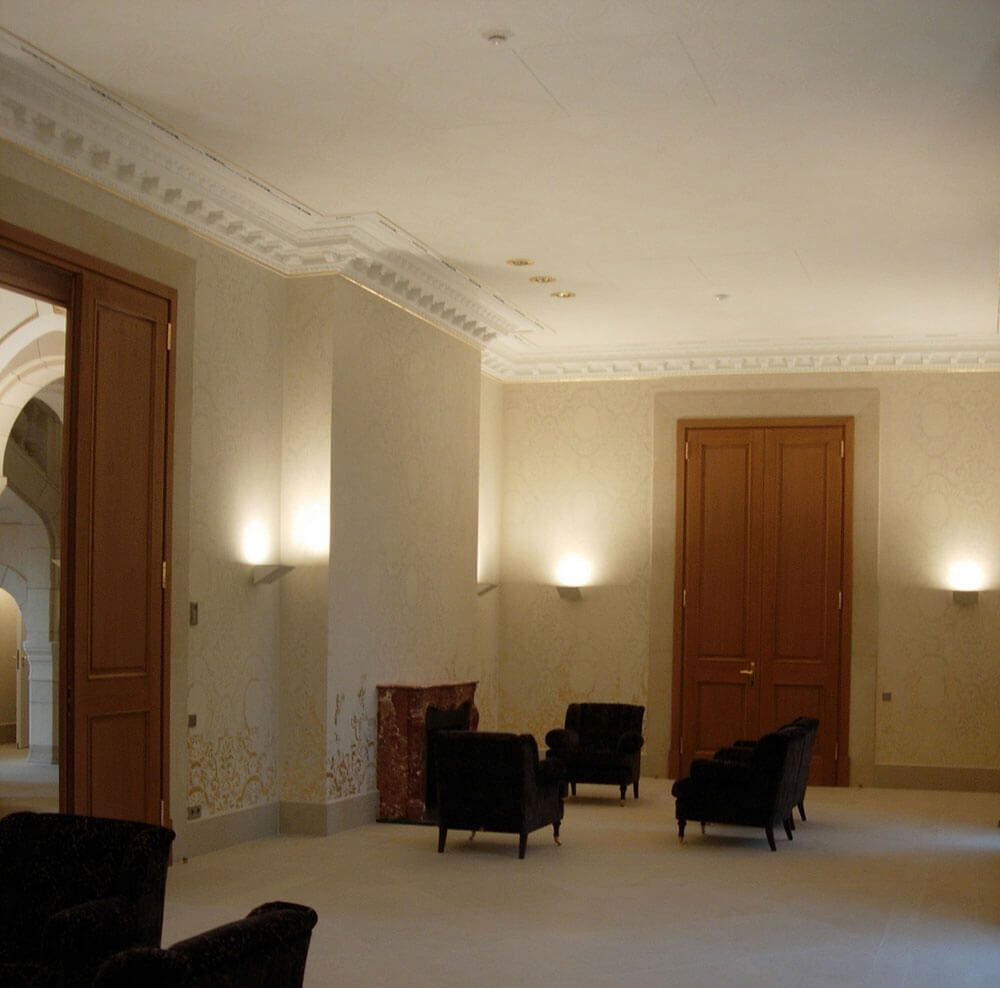 Gestaltung Eingangshalle Schloss in Paris