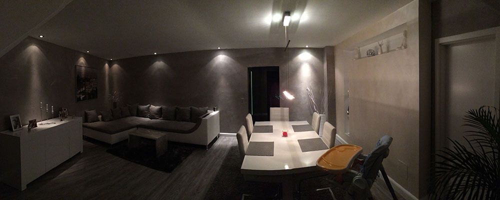 Wohnzimmergestaltung - Privat