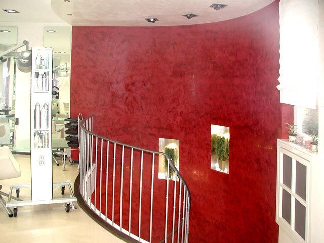 Friseur - Wandgestaltung