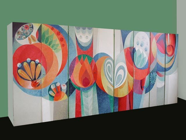 Maria Theresia Heim - Wandgestaltung