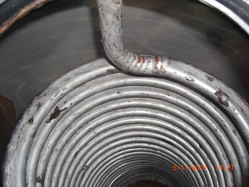 Warmwasserbereiter nachher