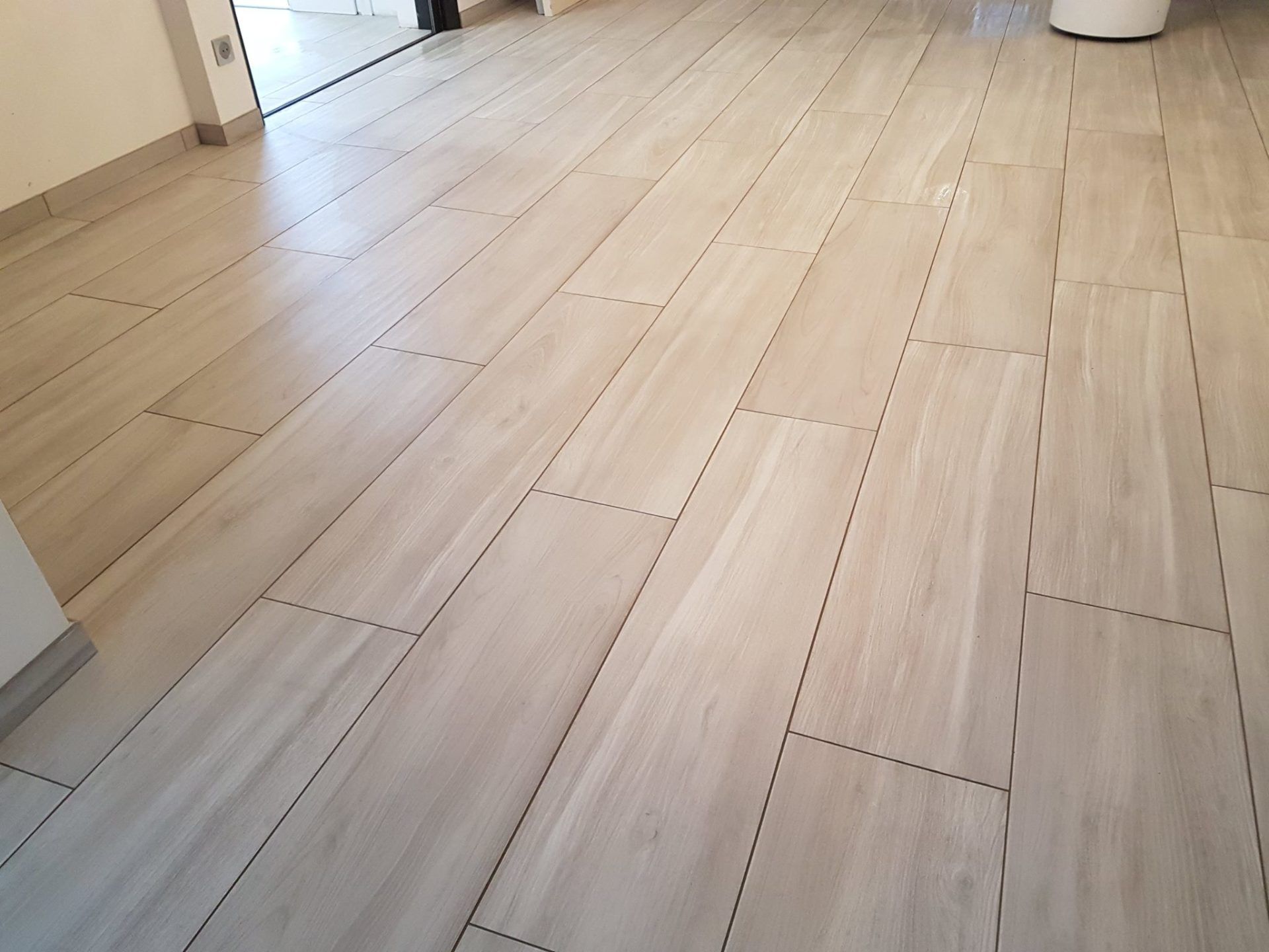Carrelage effet parquet