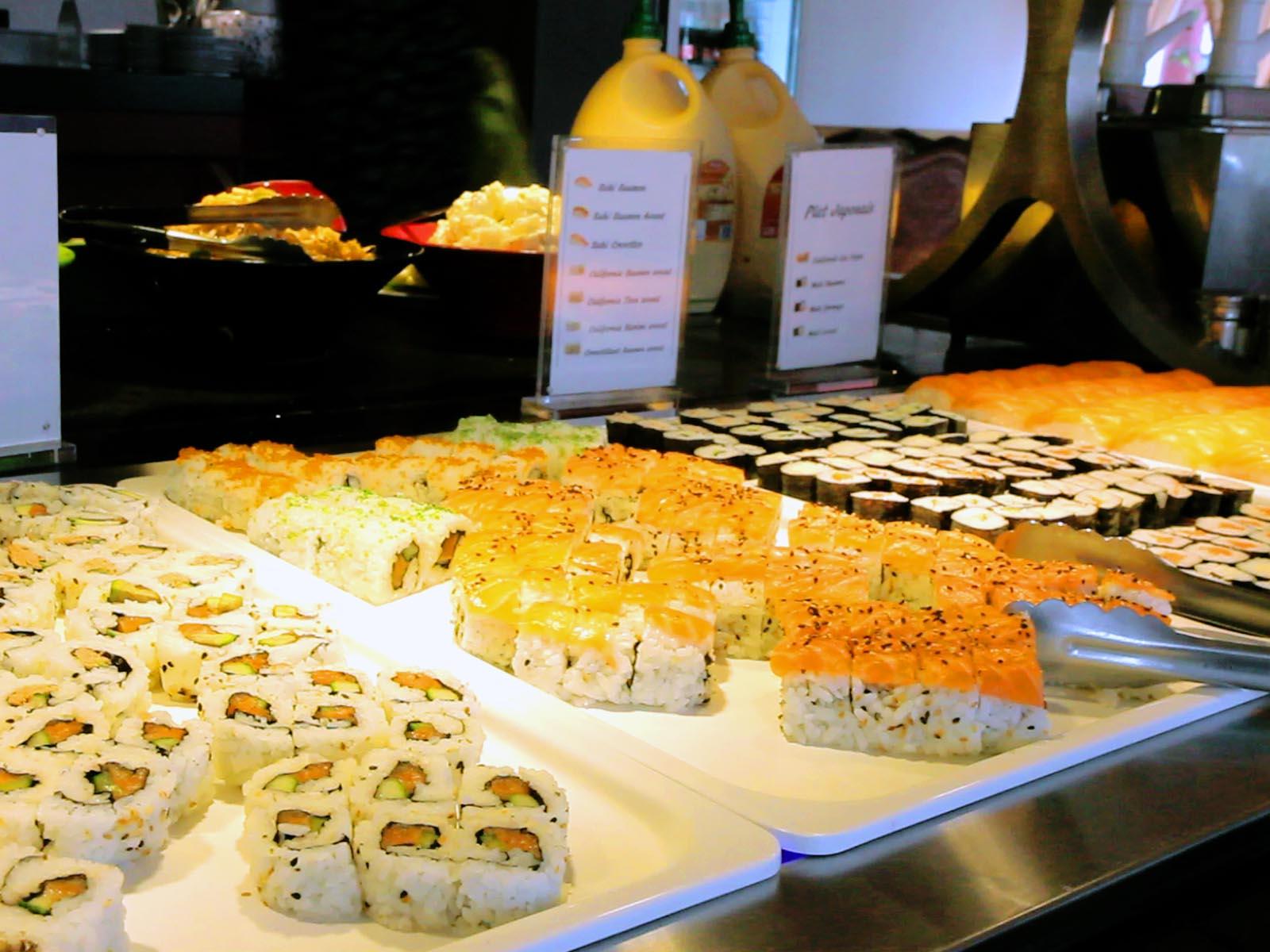 Notre buffet de sushis