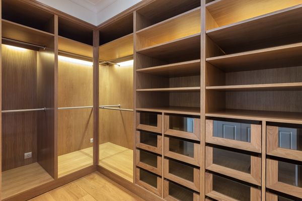 Installation d'un dressing sur mesure
