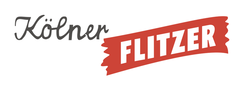 Ein Logo für eine Firma namens Kölner Flitzer