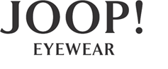 Ein schwarzweißes Logo für Joop Eyewear auf weißem Hintergrund.