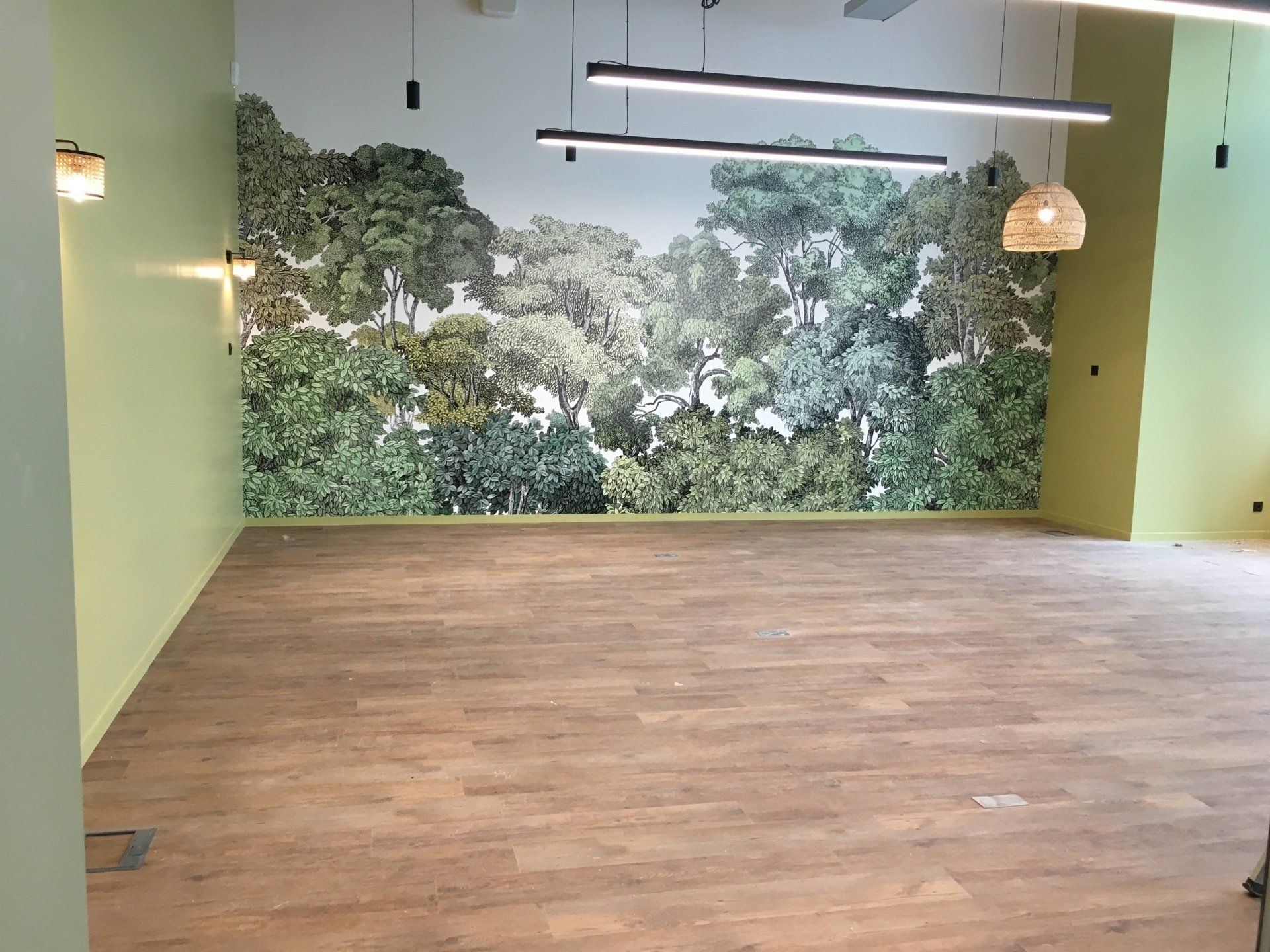 Pose de revêtement mural - Papier peint