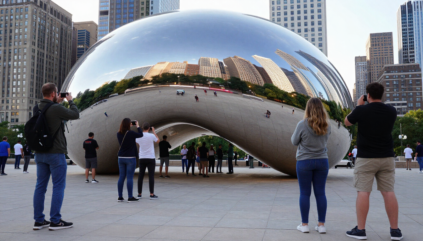Millennium Park The Bean