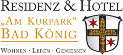 Ein Logo für Residenz & Hotel mit Wappen