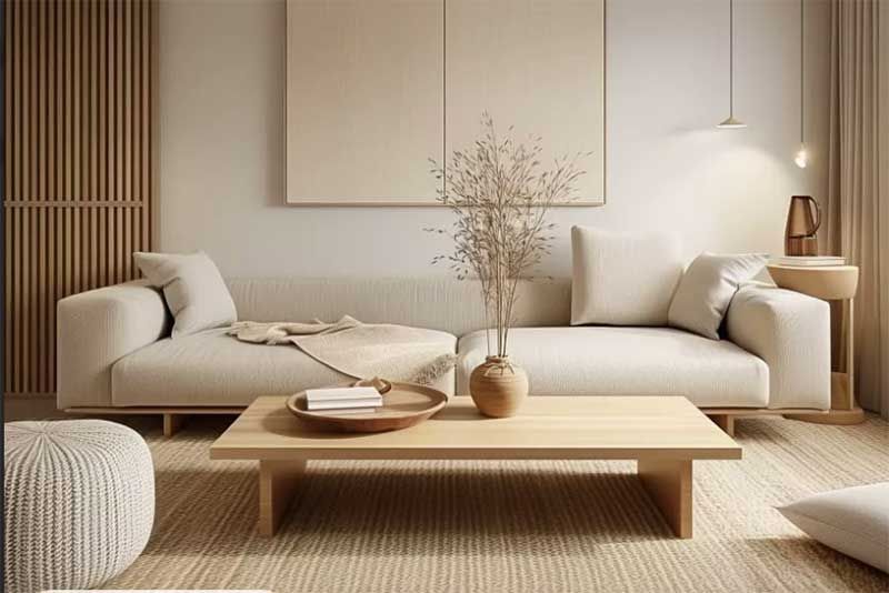 Καναπές Japandi