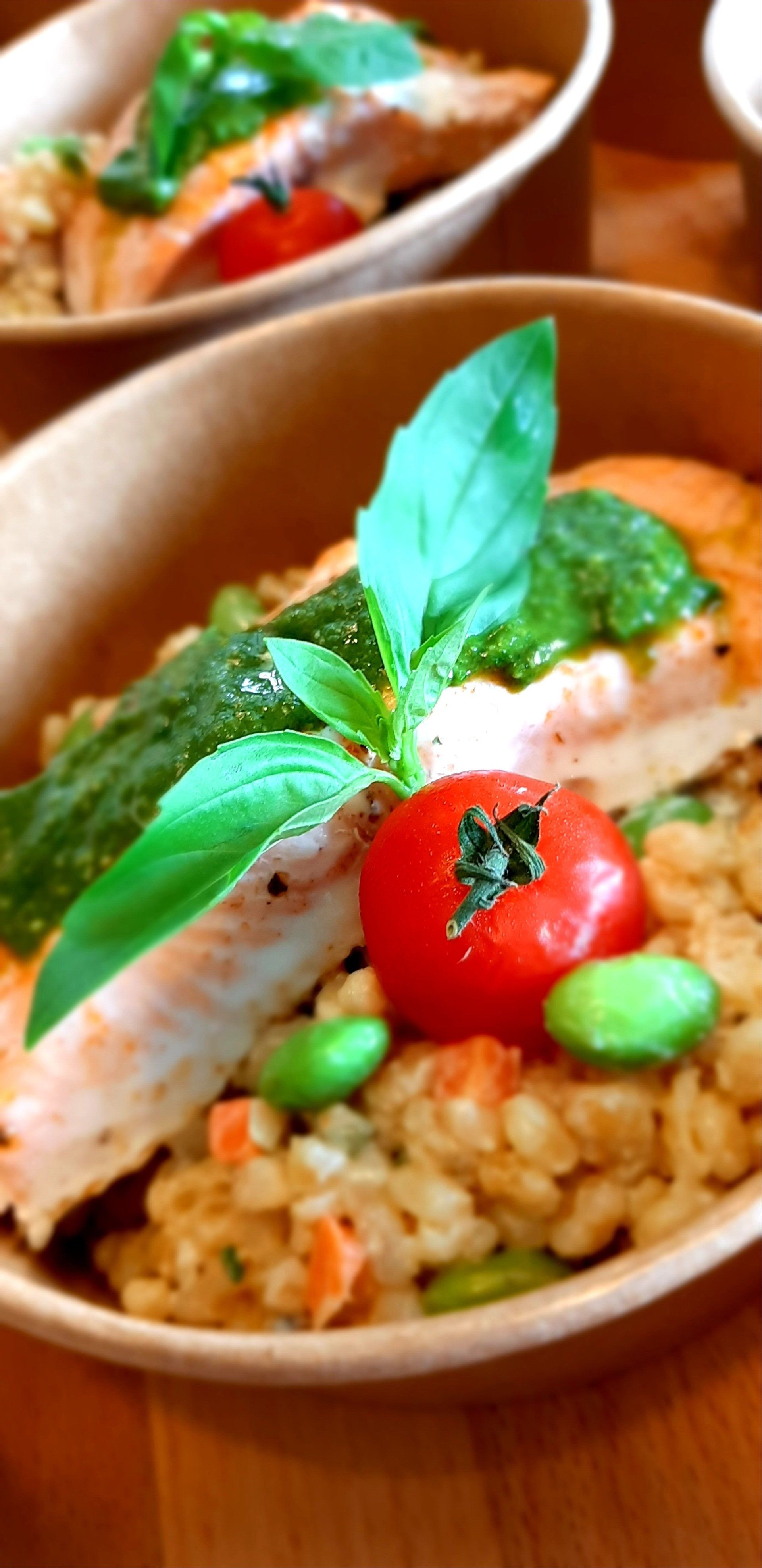 Poke Bawl saumon et blé