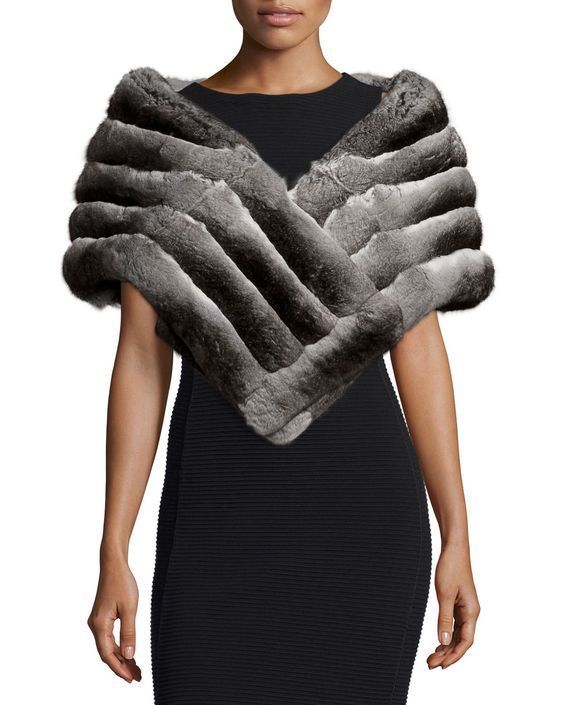 Chinchilla stole – SR Furs Diffusion Ltd