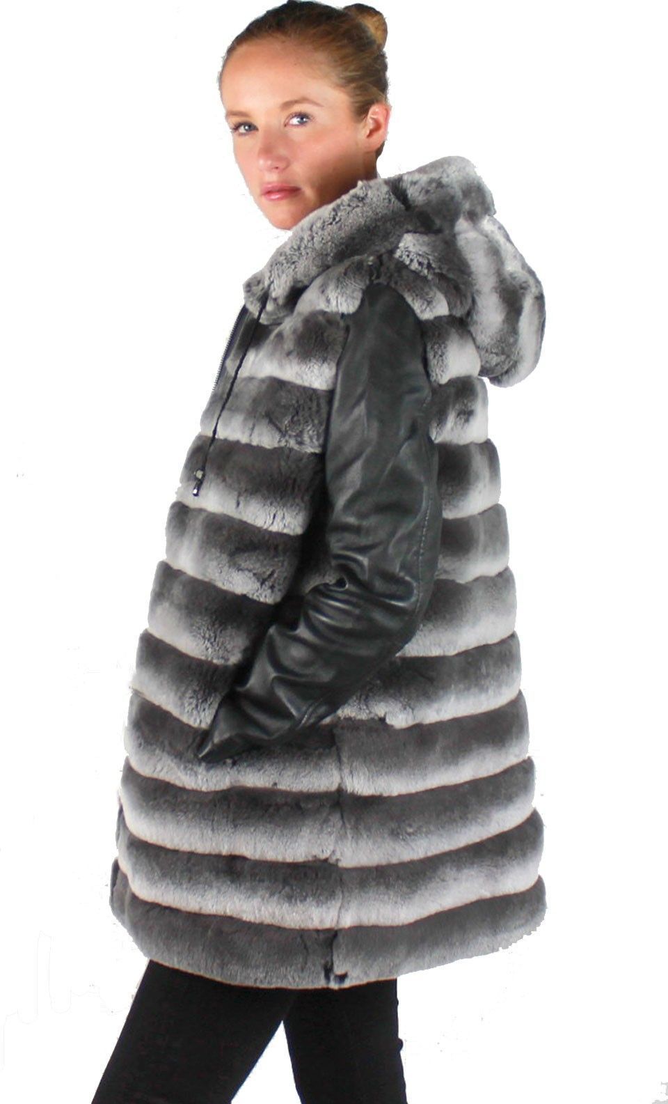 Chinchilla rabbit gilet – SR Furs Diffusion Ltd