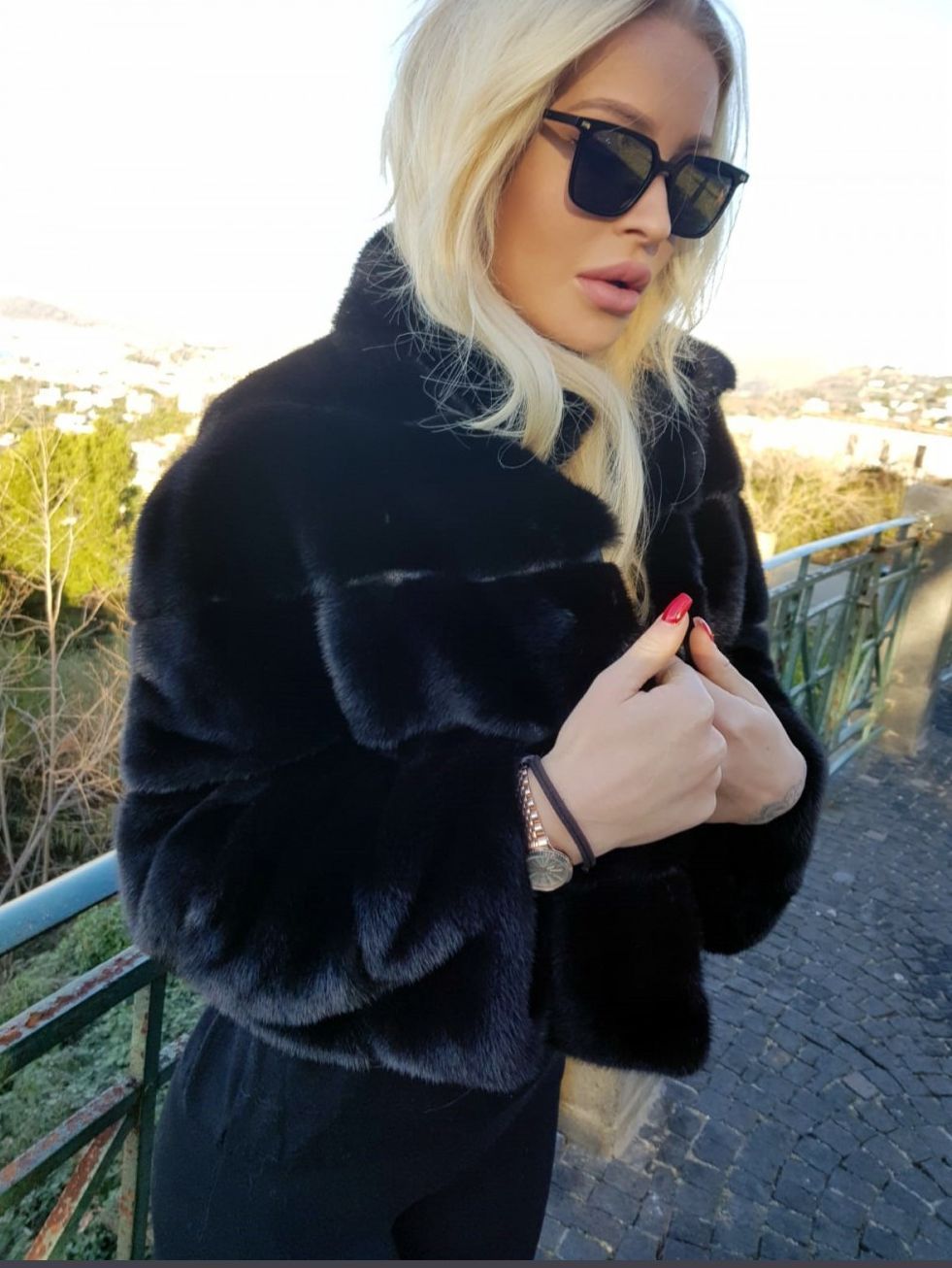 Small black mink jacket – SR Furs Diffusion Ltd