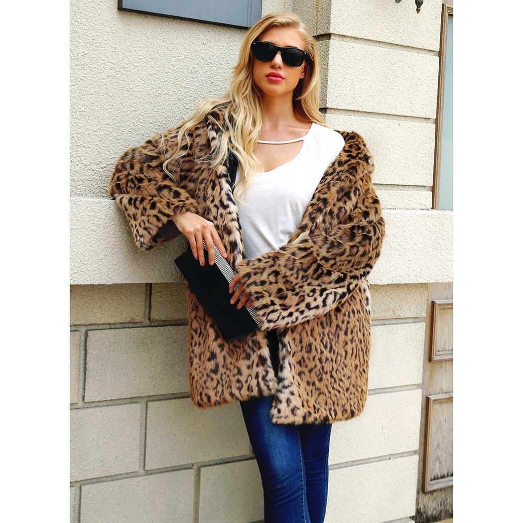 Leopard-print rex rabbit jacket – SR Furs Diffusion Ltd