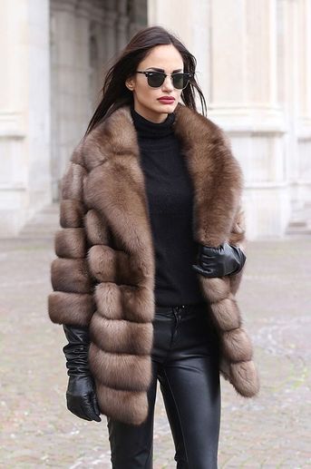 Tortora sable jacket – SR Furs Diffusion Ltd