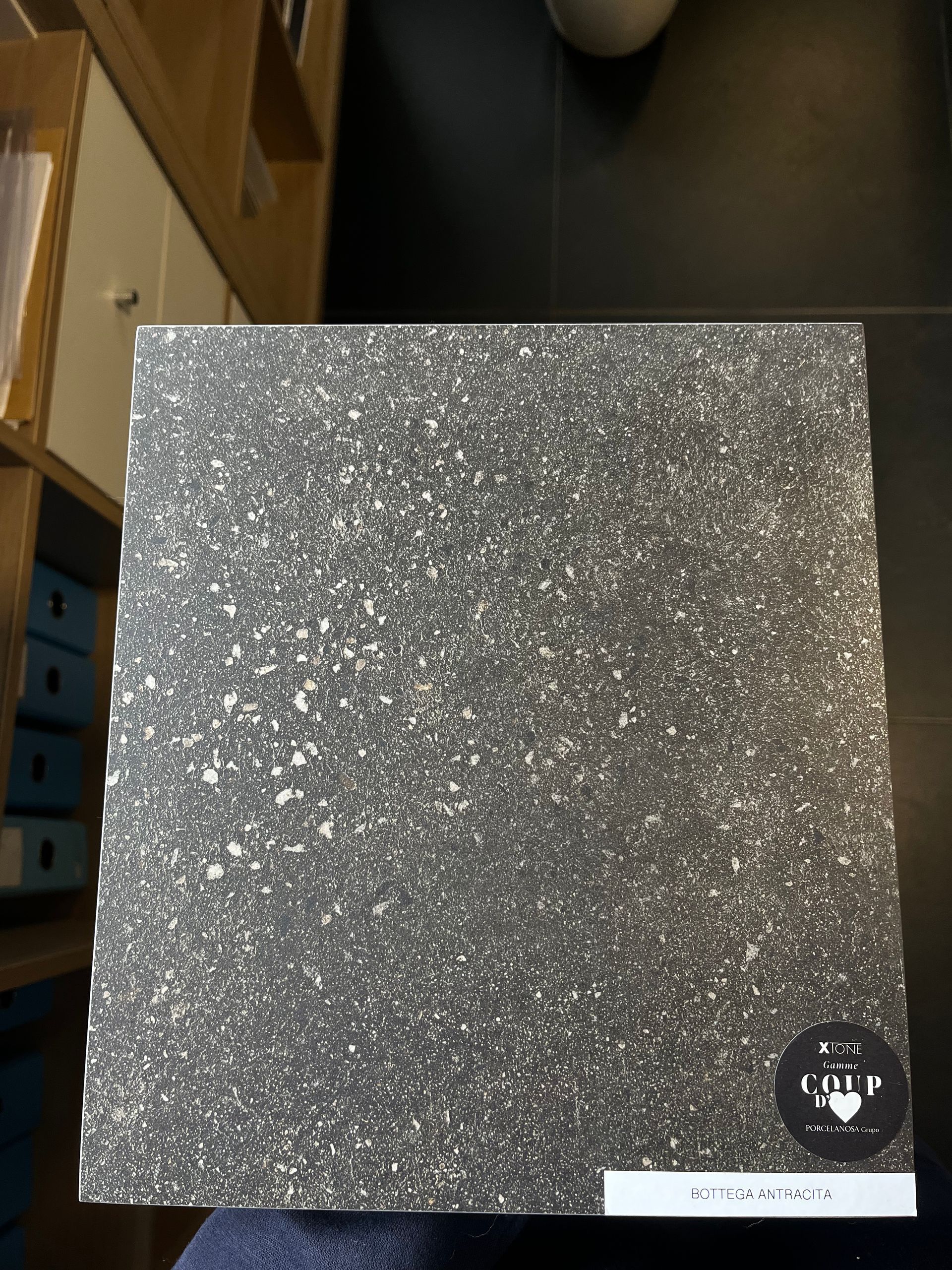 Dalle Bottega Antracita nature