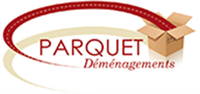 Logotype de Parquet Déménagements.