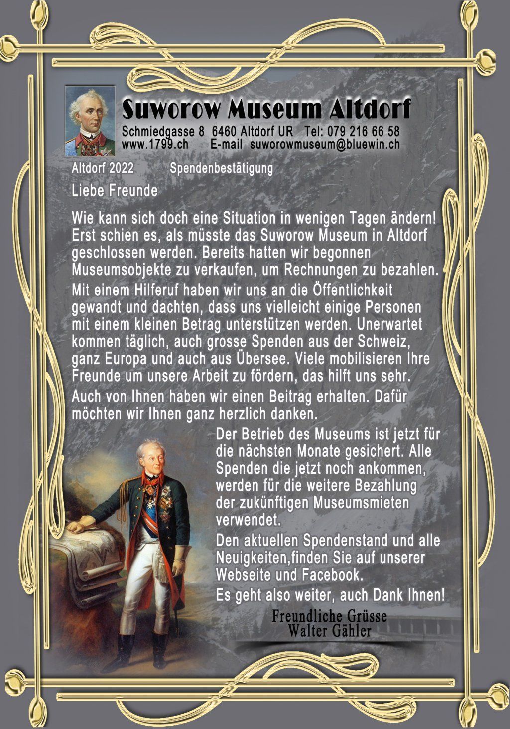 Suworow Museum Altdorf UR