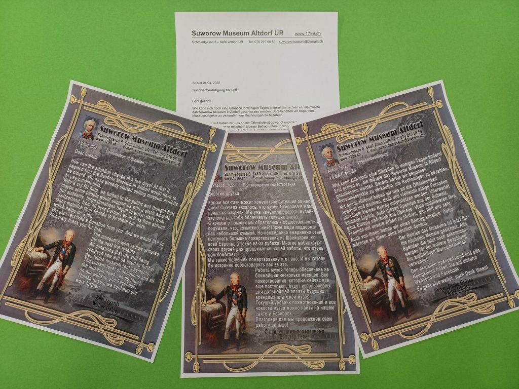 Suworow Museum Altdorf UR