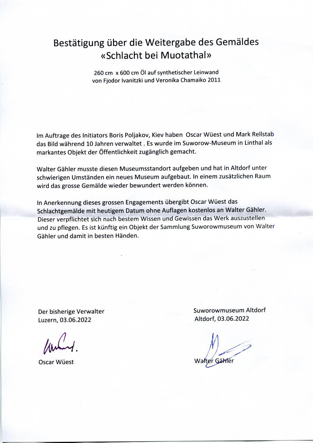 Suworow Museum Altdorf UR