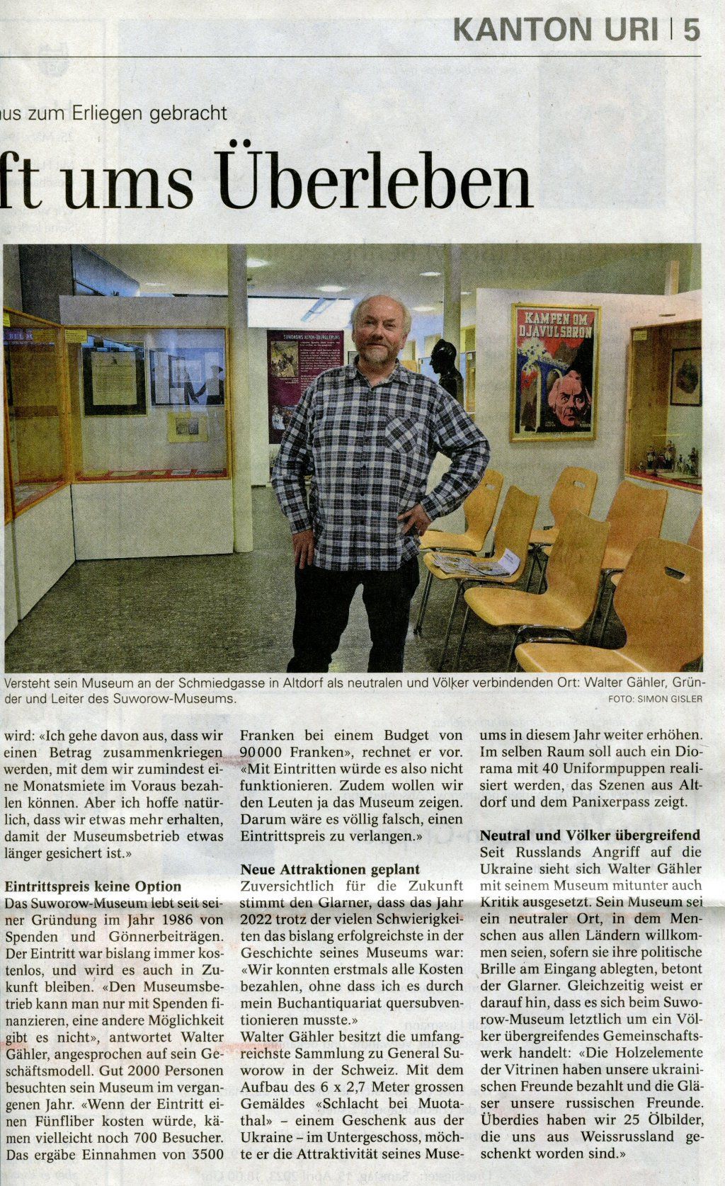 Suworow Museum Altdorf UR