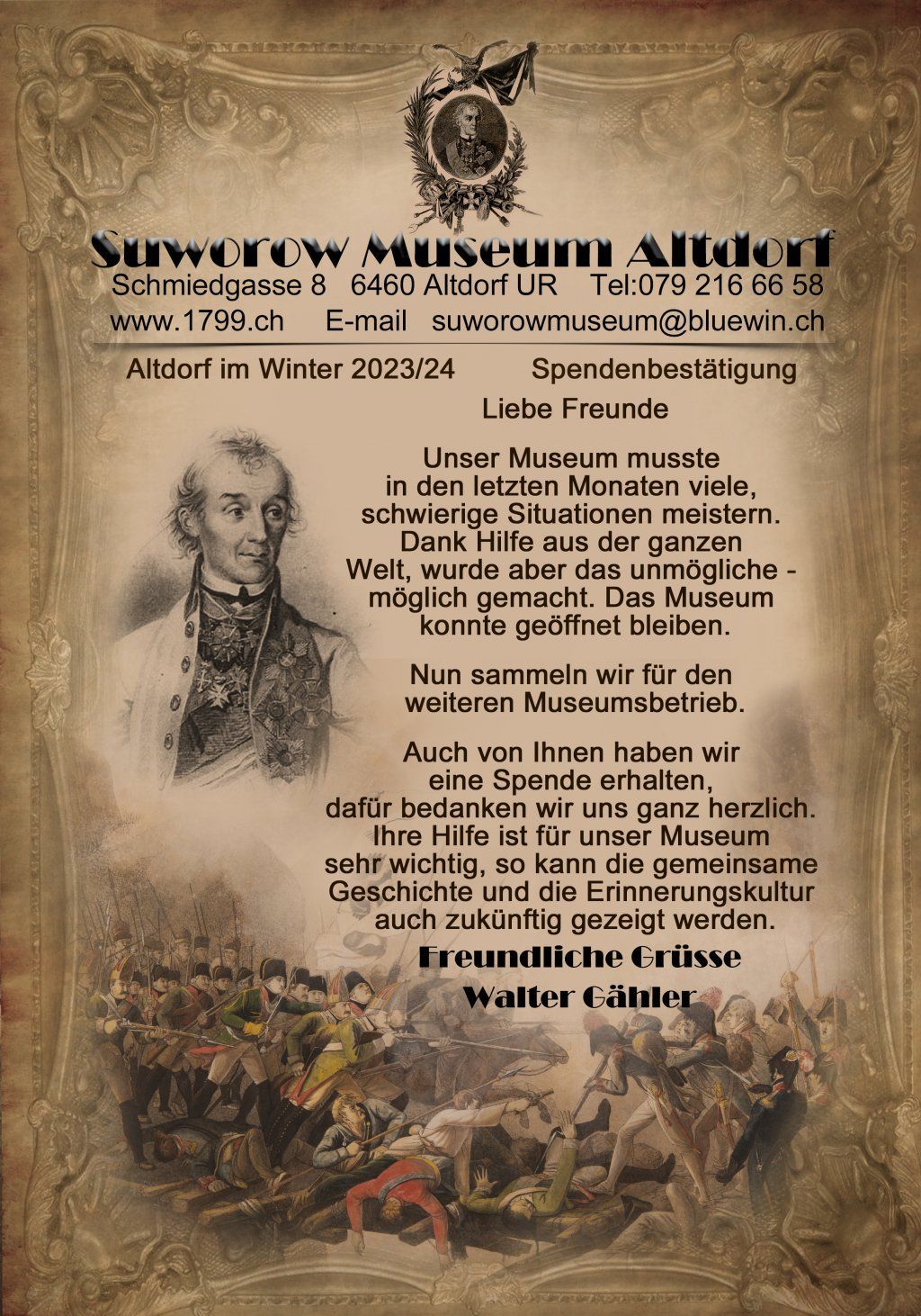 Suworow Museum Altdorf UR