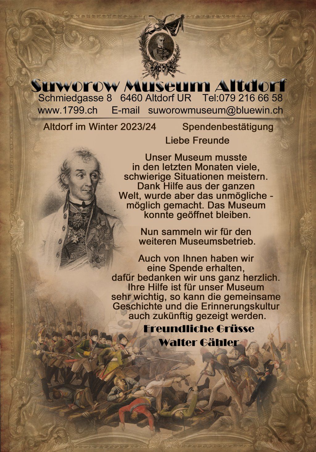 Suworow Museum Altdorf UR