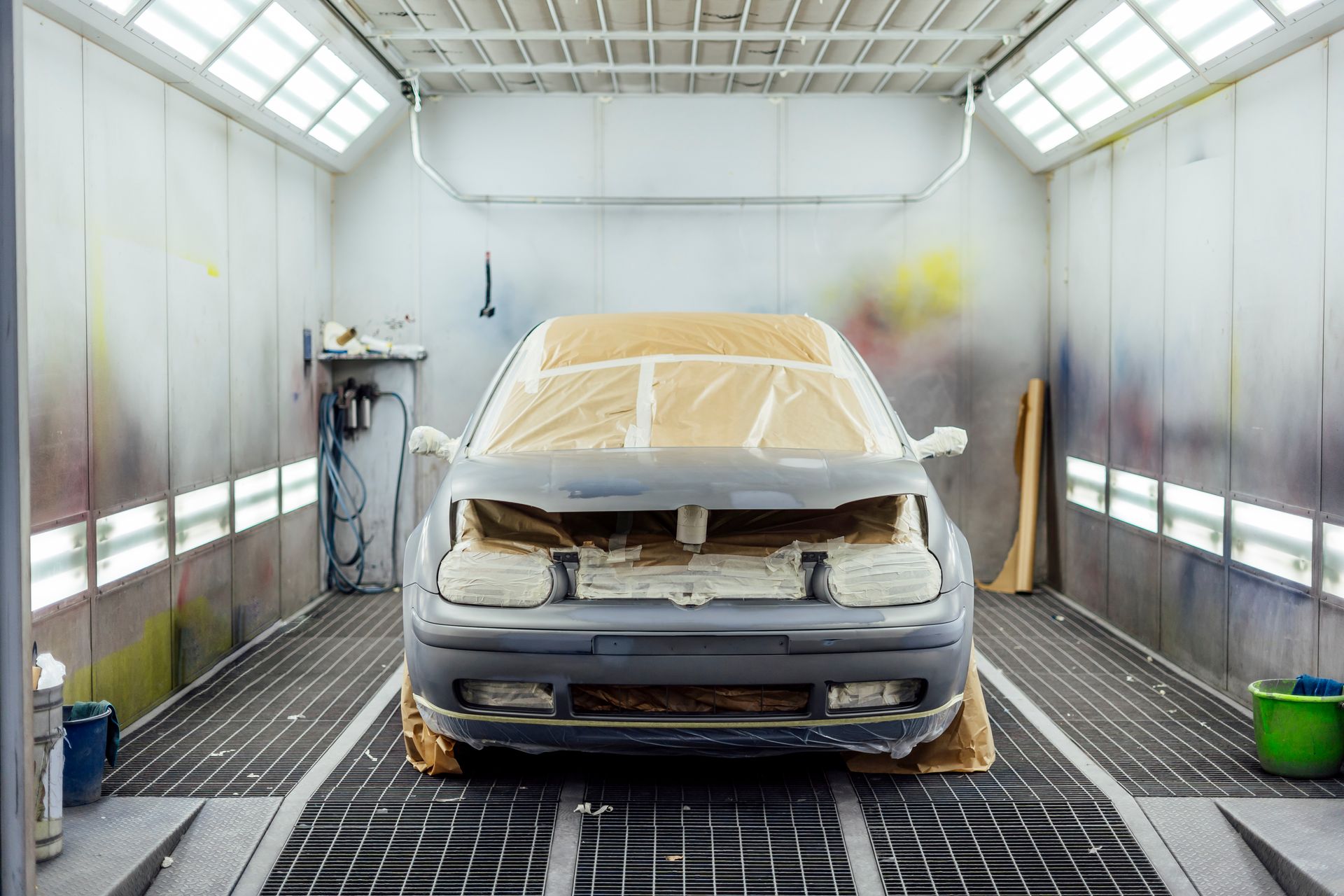 Laboratoire de peinture de la carrosserie