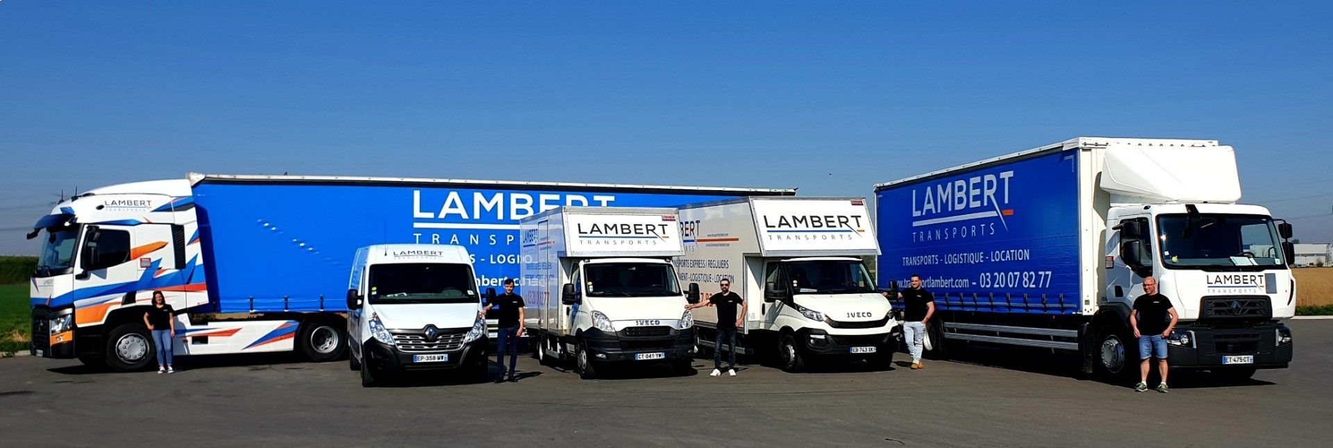 Flotte de véhicules de Transport Lambert