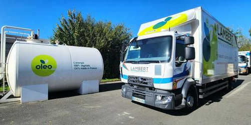 Cuve et camion Oleo