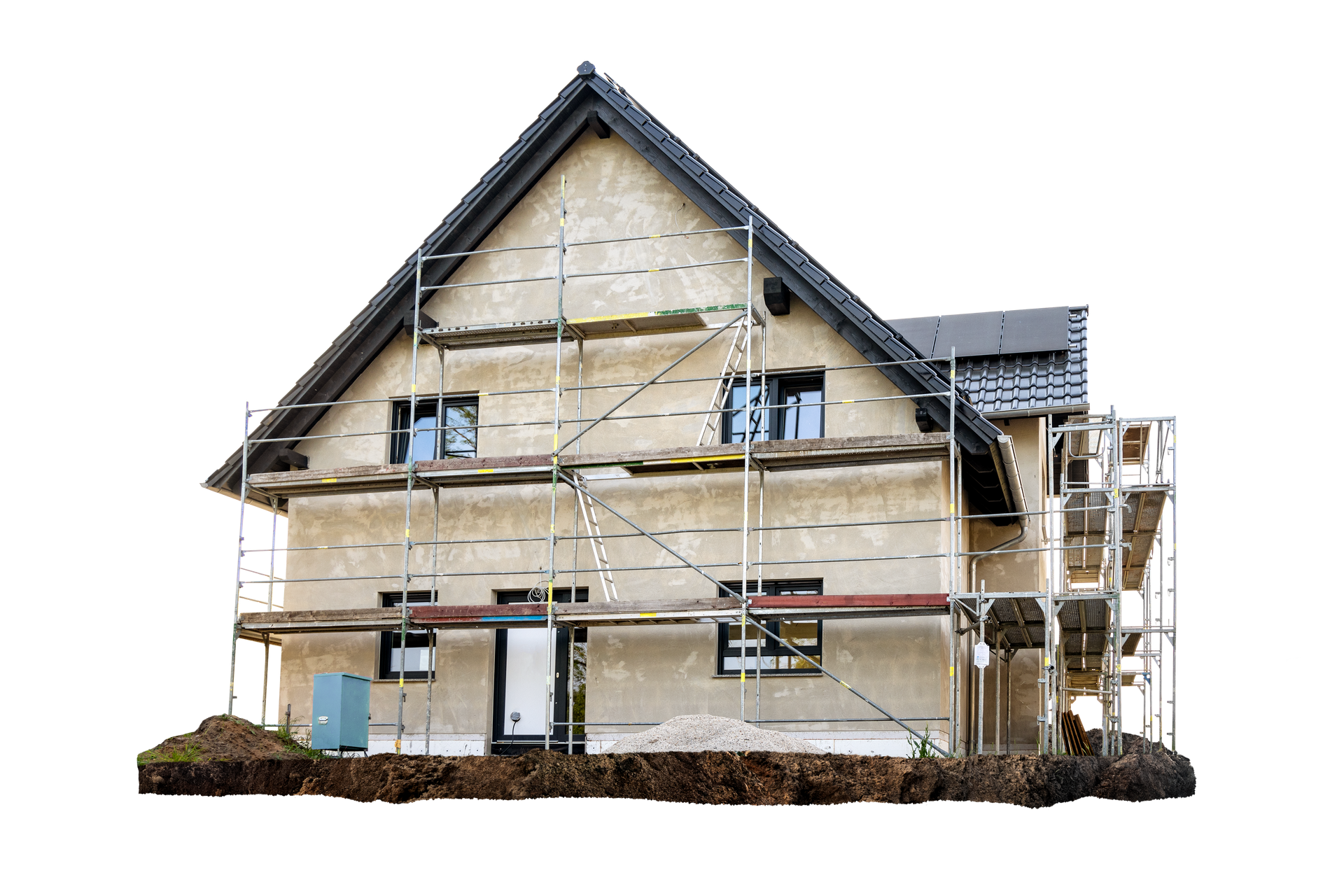 Un mur de clôture en pierre