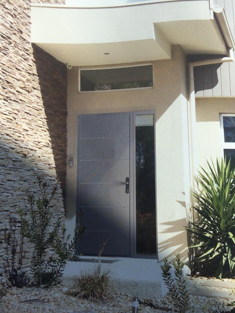 Porte d'entrée aluminium