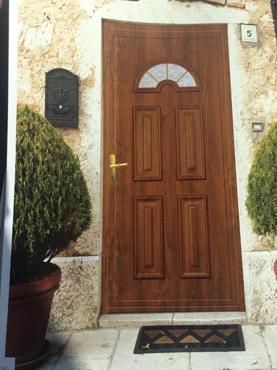 Porte imitation chêne