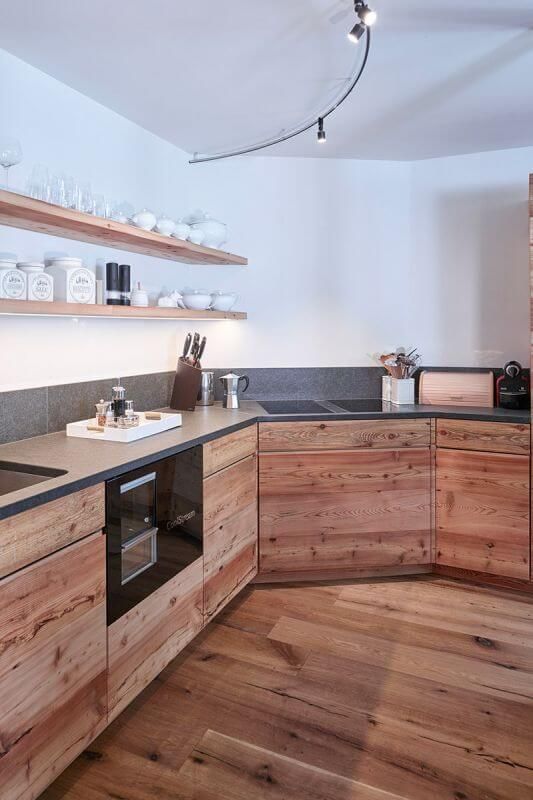 cucina in legno - Bruno Clalüna