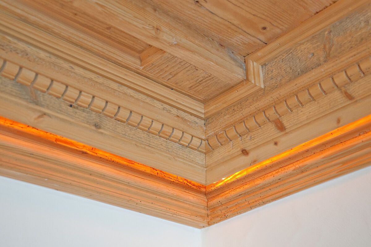 soffitto in legno - Bruno Clalüna