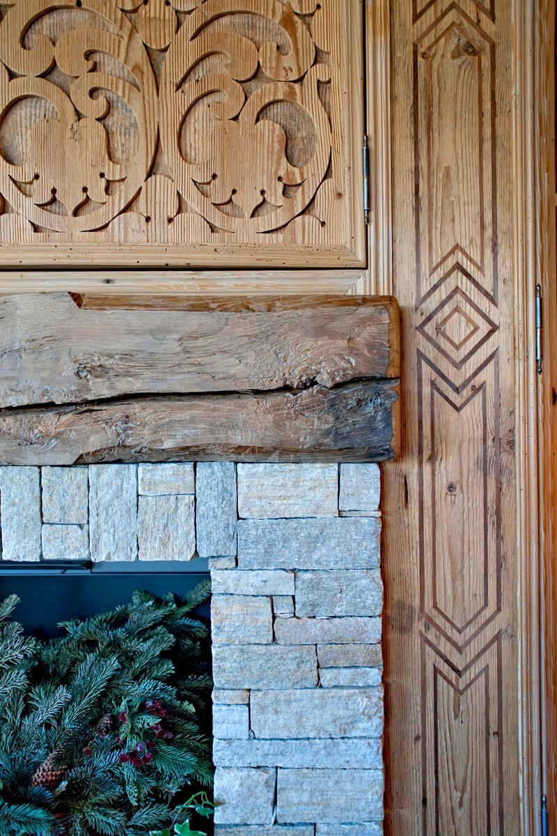 complementi di arredo in legno decorato - Bruno Clalüna