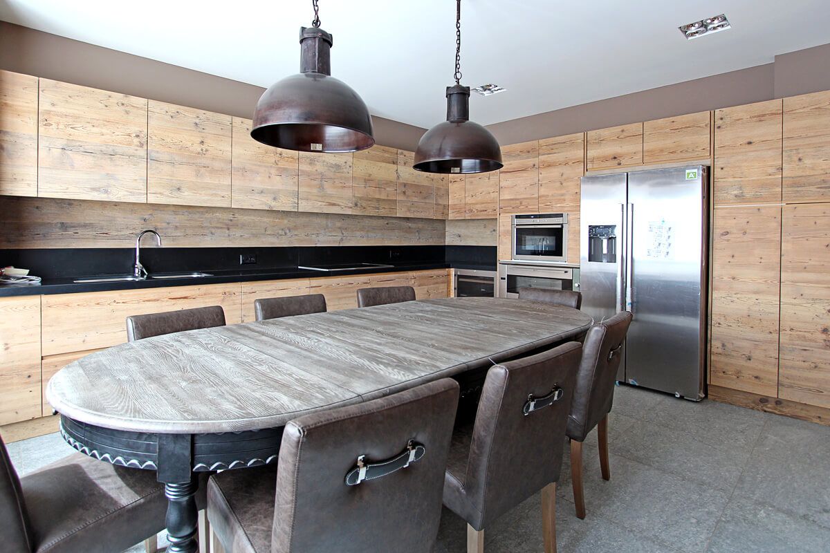 arredo per la cucina in legno - Bruno Clalüna